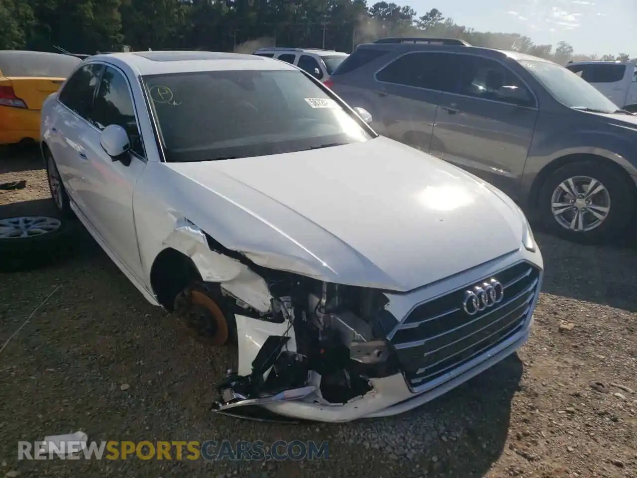 1 Photograph of a damaged car WAUGMAF46LA040419 AUDI A4 2020