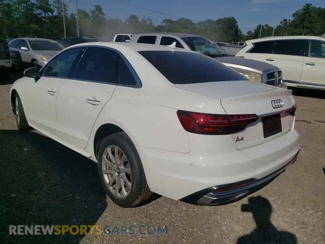 3 Photograph of a damaged car WAUGMAF46LA040419 AUDI A4 2020