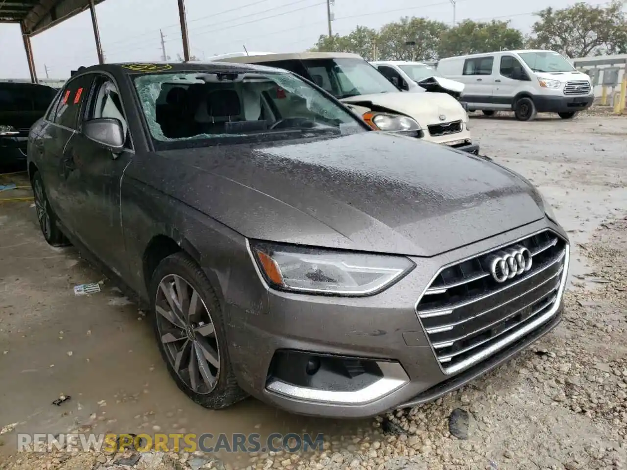 1 Photograph of a damaged car WAUGMAF47LA071520 AUDI A4 2020