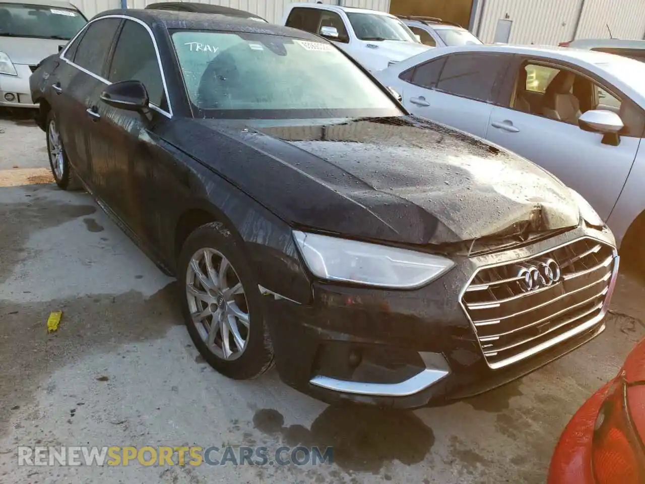 1 Photograph of a damaged car WAUGMAF48LA042818 AUDI A4 2020