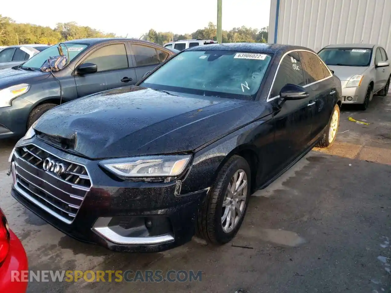 2 Photograph of a damaged car WAUGMAF48LA042818 AUDI A4 2020