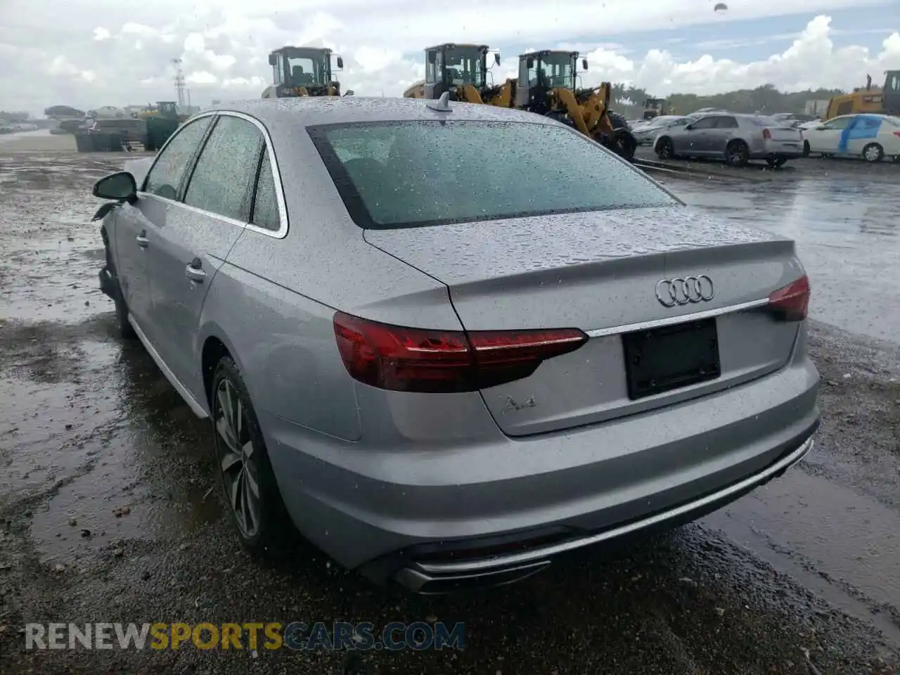 3 Photograph of a damaged car WAUGMAF49LN011571 AUDI A4 2020