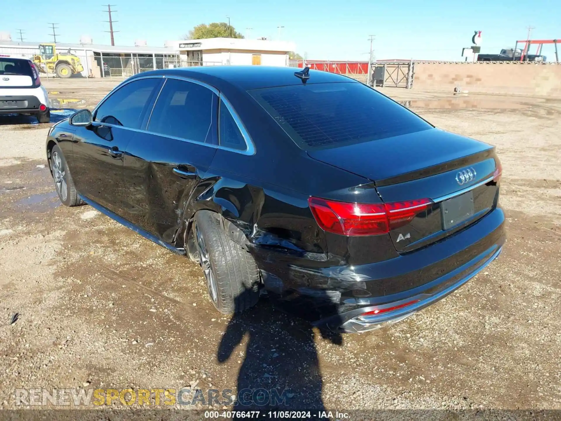 2 Фотография поврежденного автомобиля WAUGMAF4XLA072922 AUDI A4 2020