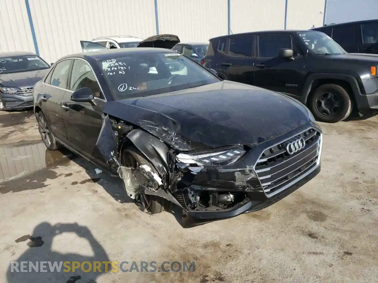 1 Photograph of a damaged car WAUHMAF43LA069090 AUDI A4 2020