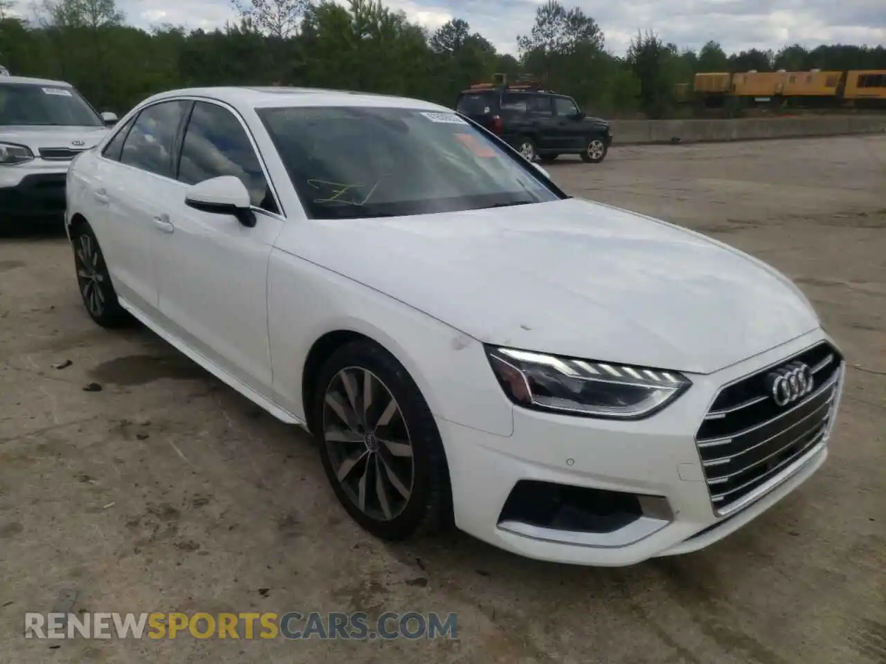 1 Photograph of a damaged car WAUHMAF46LA055930 AUDI A4 2020
