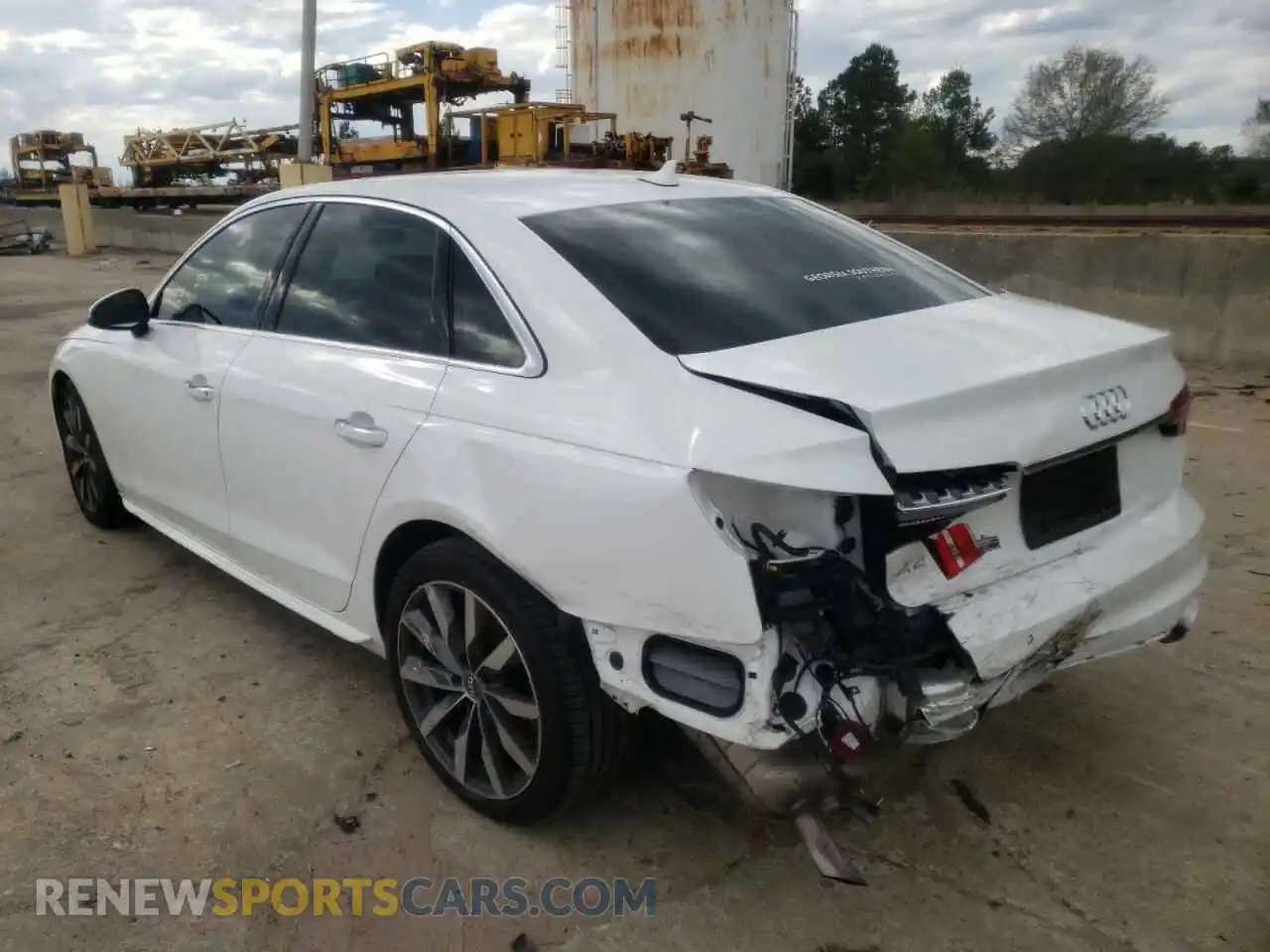3 Photograph of a damaged car WAUHMAF46LA055930 AUDI A4 2020