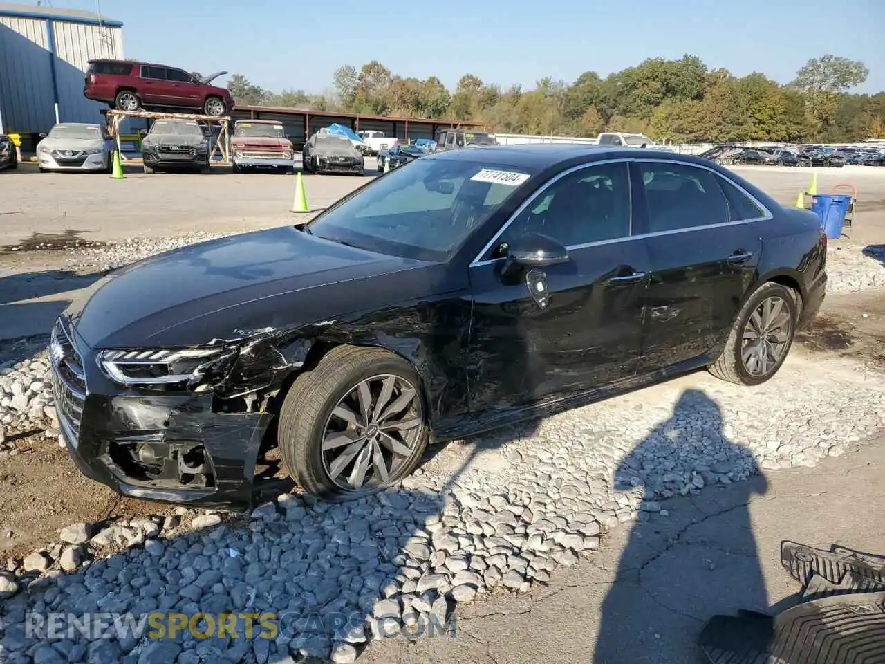 1 Photograph of a damaged car WAUHMAF48LA040149 AUDI A4 2020