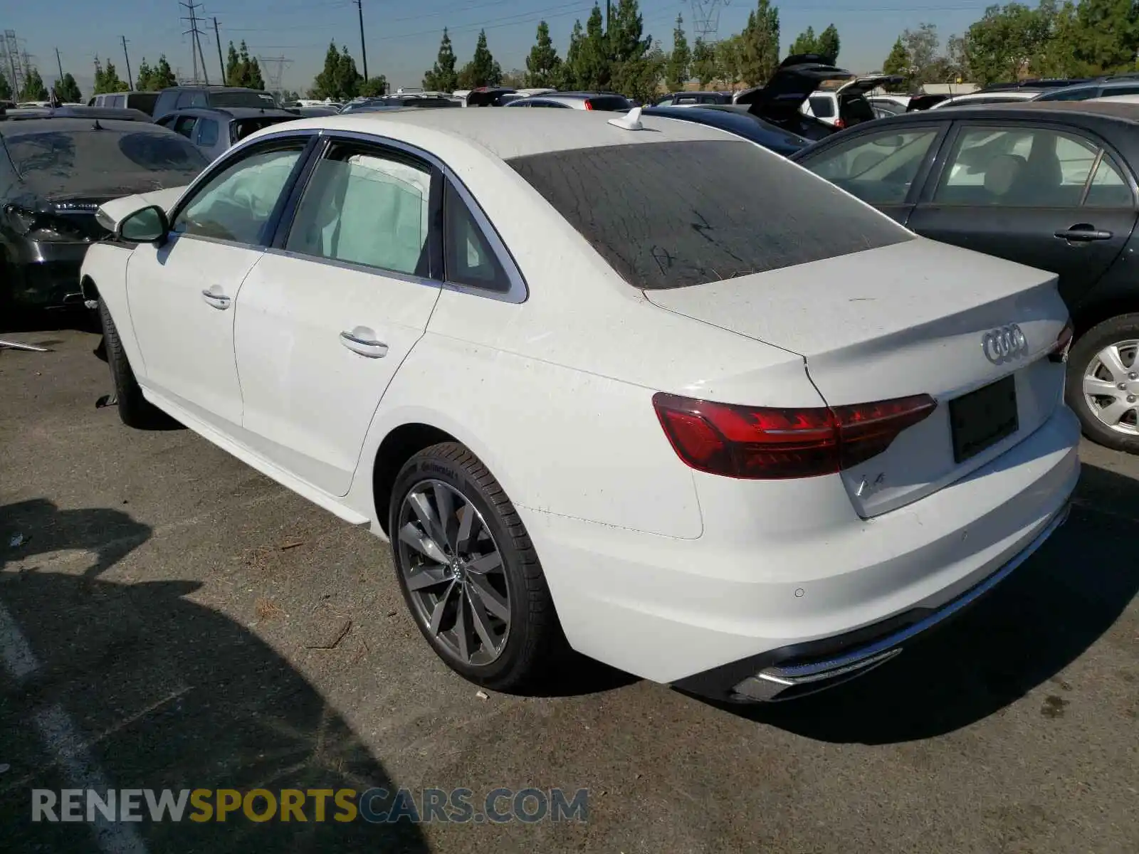 3 Photograph of a damaged car WAUHMAF4XLA061116 AUDI A4 2020