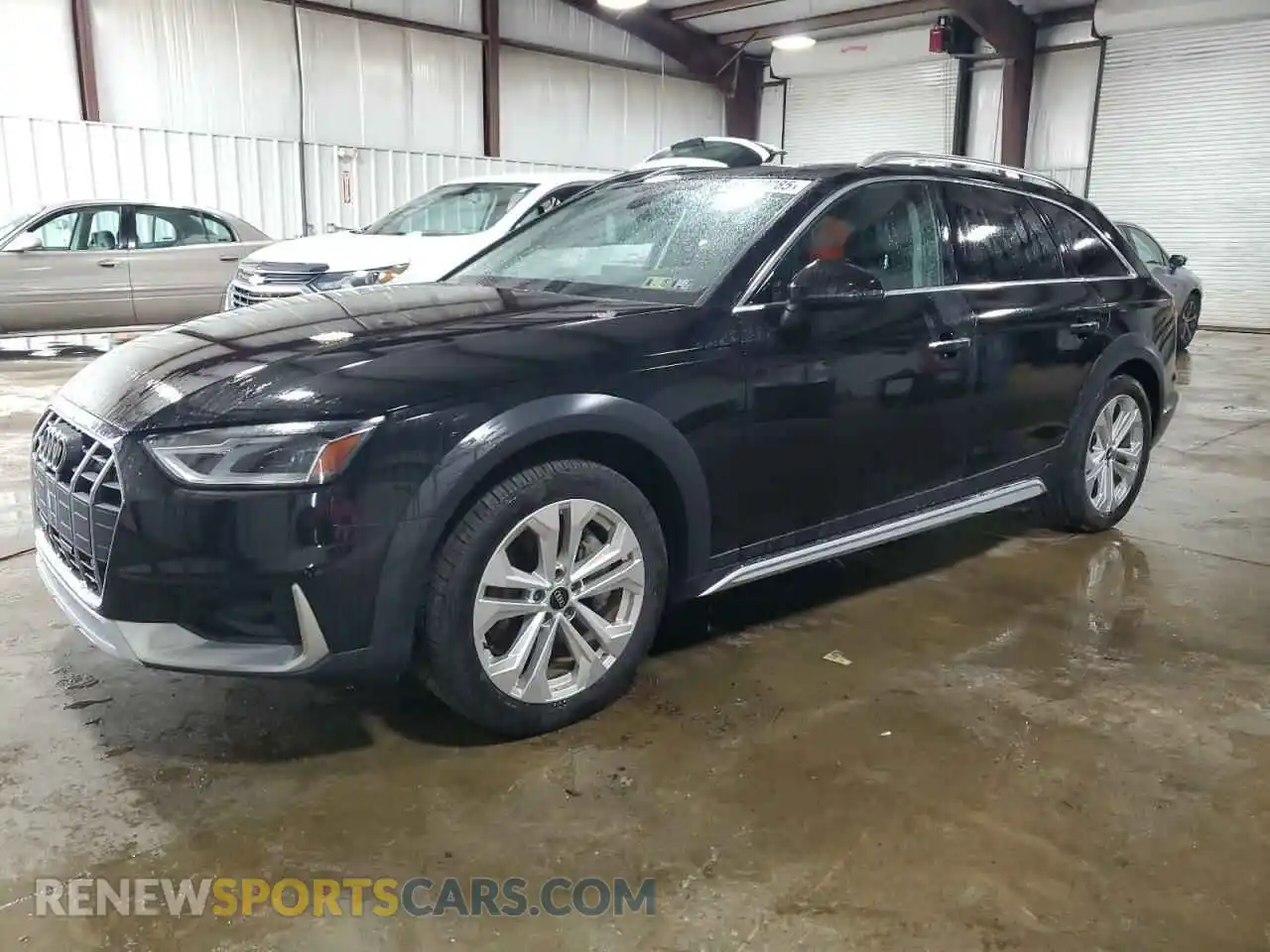 1 Photograph of a damaged car WA17AAF46MA053310 AUDI A4 2021