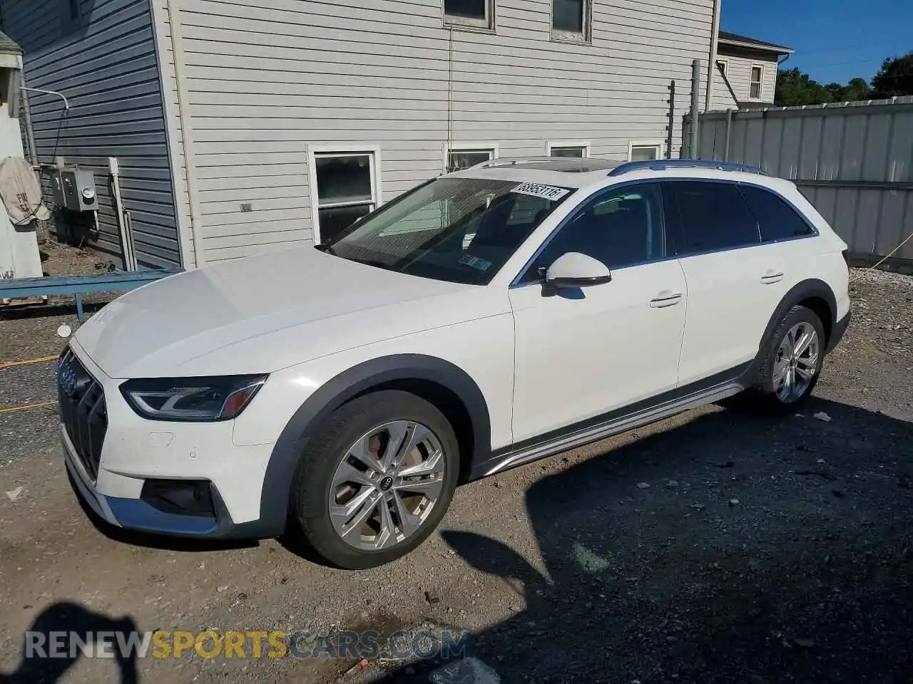 1 Фотография поврежденного автомобиля WA17ABF47MA060885 AUDI A4 2021