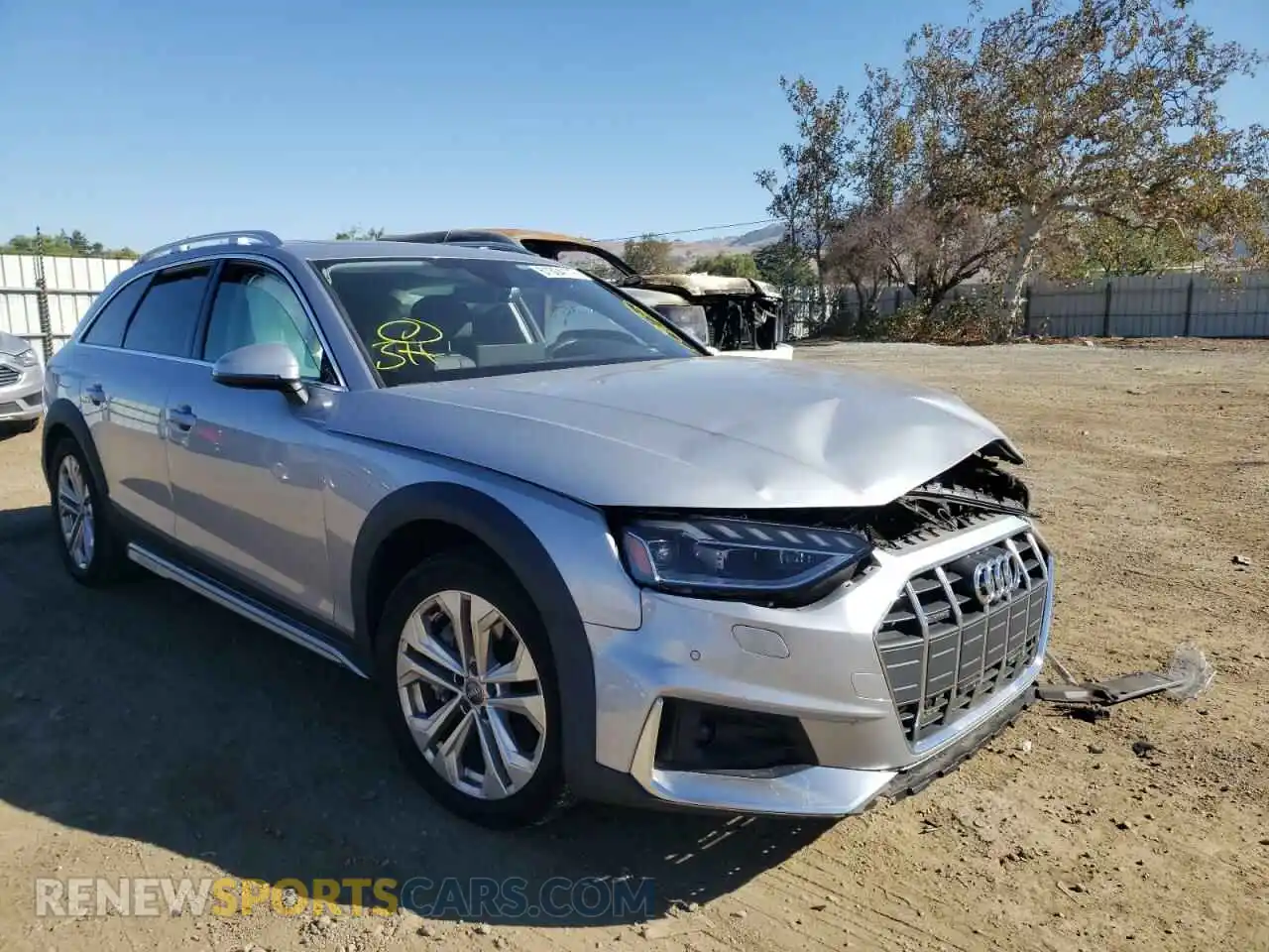 1 Photograph of a damaged car WA18AAF40MA004589 AUDI A4 2021