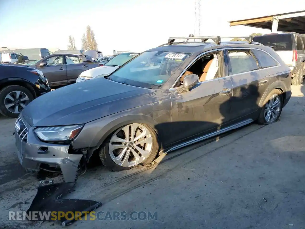 1 Photograph of a damaged car WA18AAF42MA004562 AUDI A4 2021