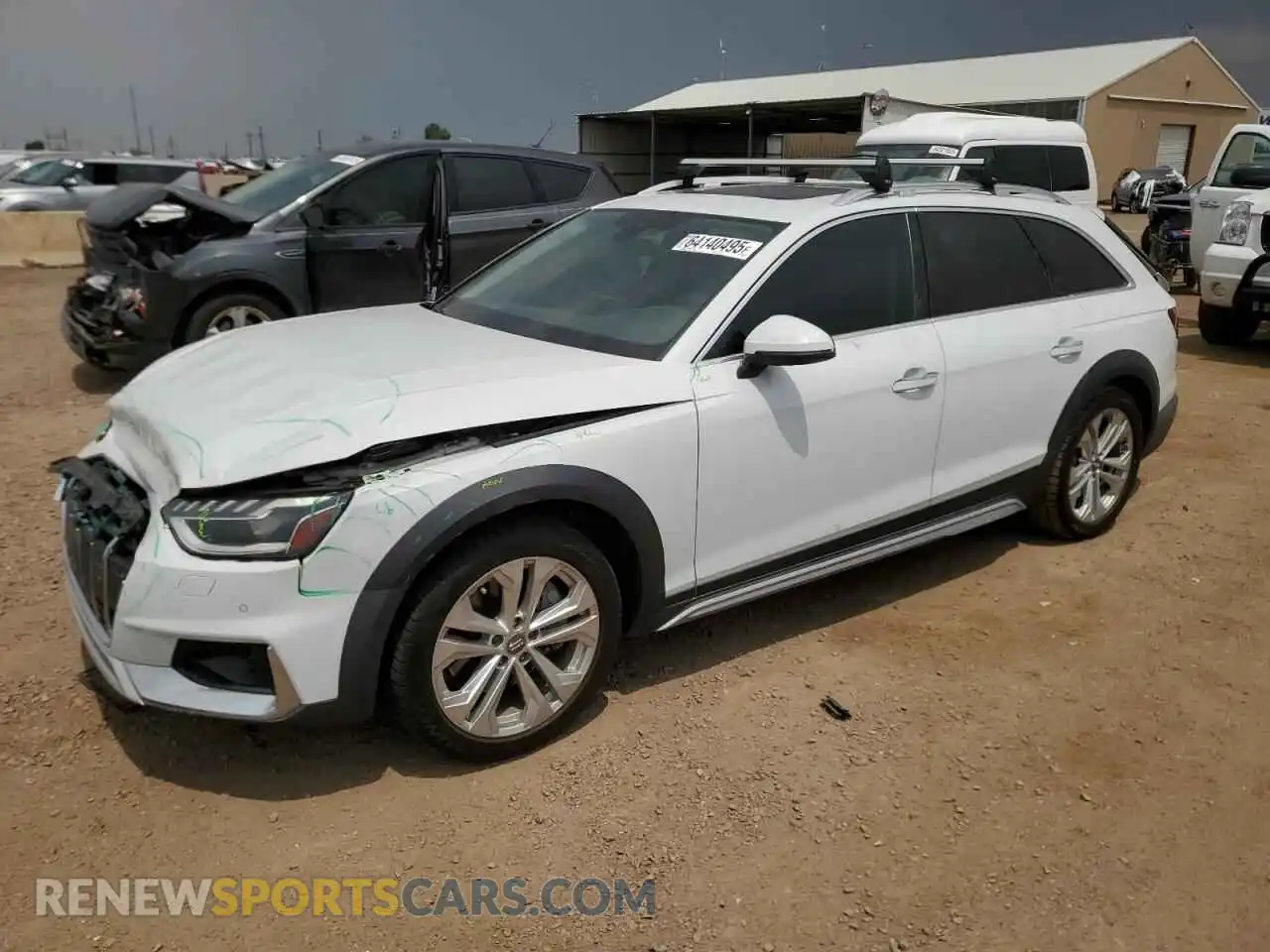 1 Photograph of a damaged car WA18AAF45MA004586 AUDI A4 2021