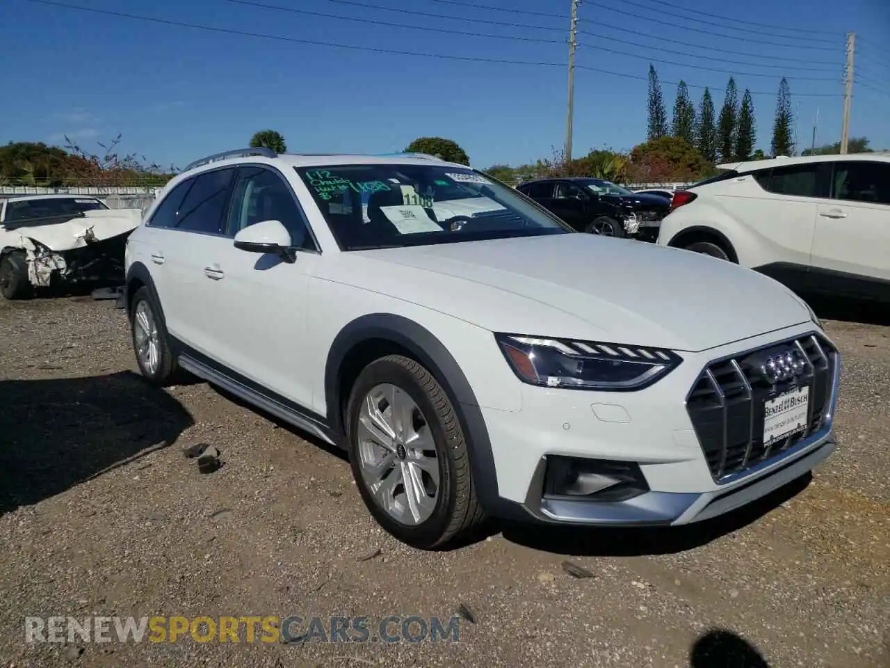 1 Photograph of a damaged car WA18AAF4XMA057400 AUDI A4 2021