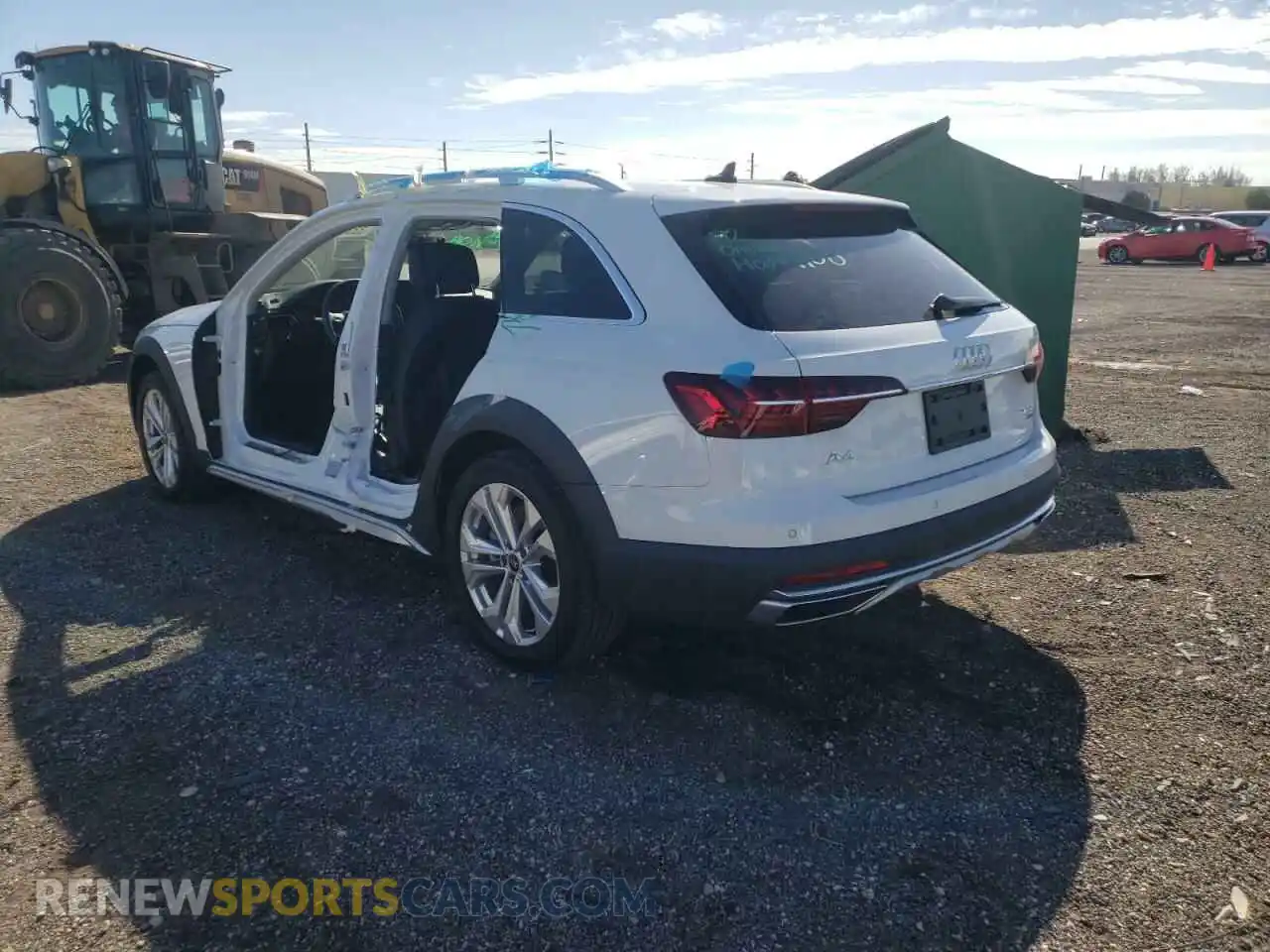 3 Photograph of a damaged car WA18AAF4XMA057400 AUDI A4 2021
