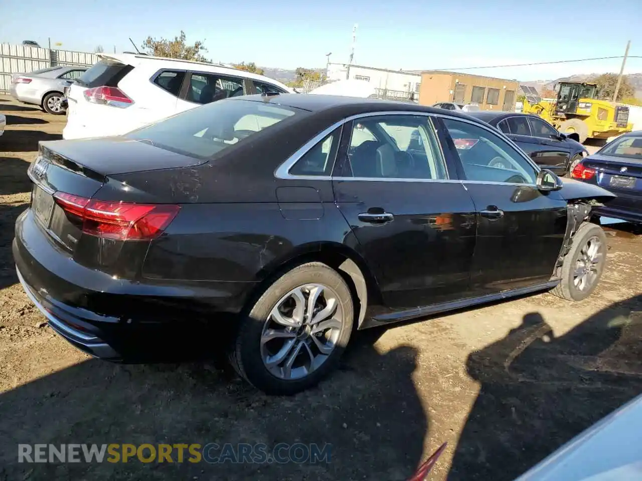 3 Photograph of a damaged car WAUABAF41MA071185 AUDI A4 2021