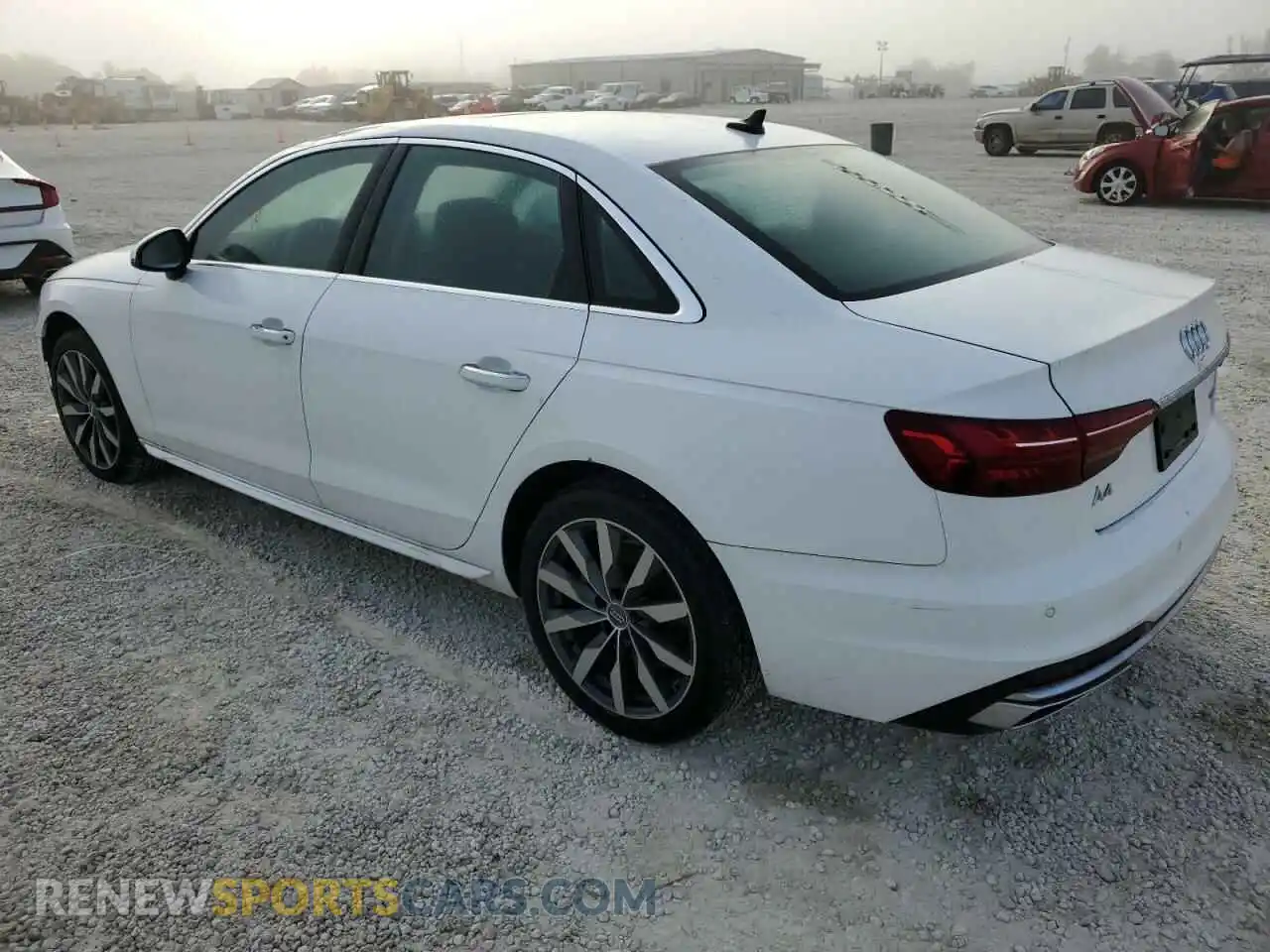 2 Photograph of a damaged car WAUABAF41MN001792 AUDI A4 2021