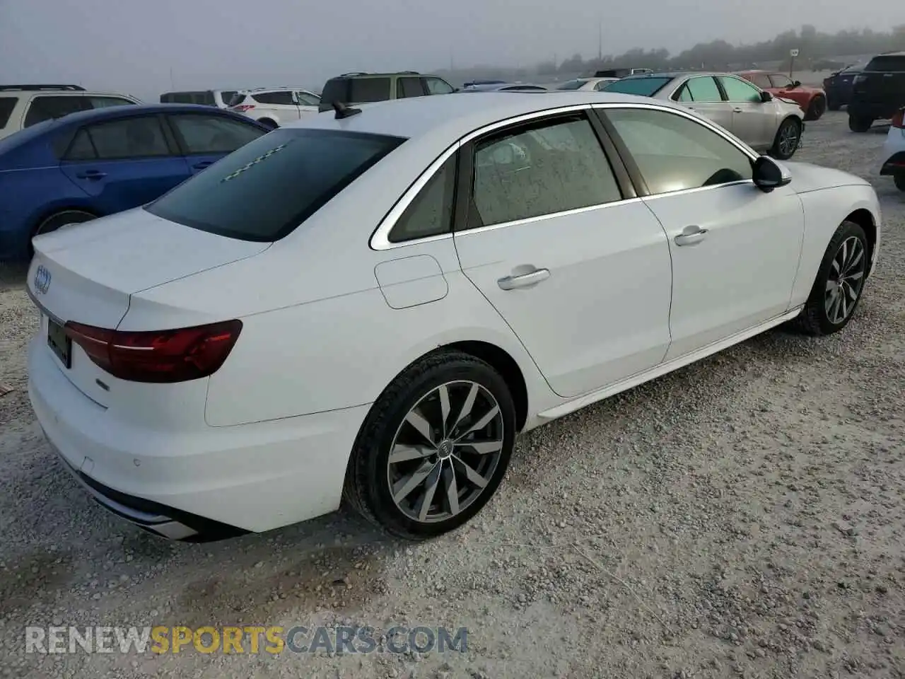 3 Photograph of a damaged car WAUABAF41MN001792 AUDI A4 2021