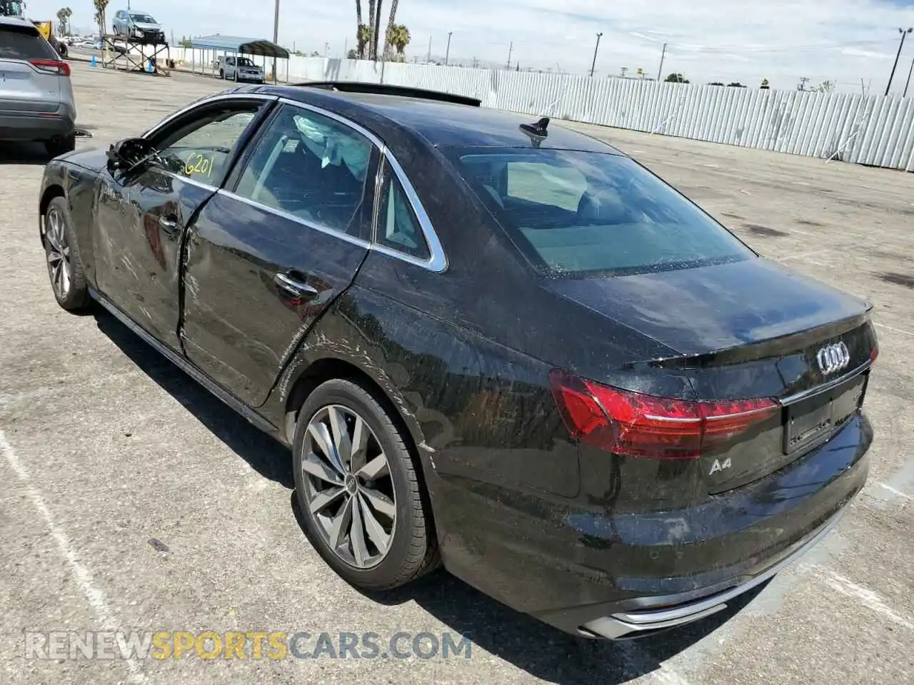3 Photograph of a damaged car WAUABAF41MN013070 AUDI A4 2021