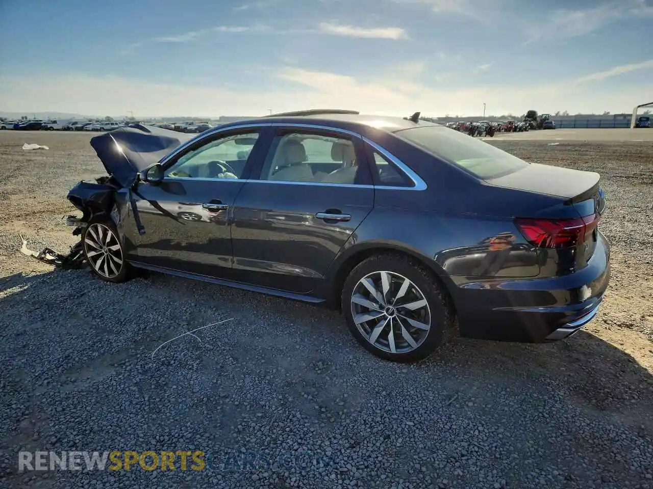 2 Photograph of a damaged car WAUABAF42MA086651 AUDI A4 2021