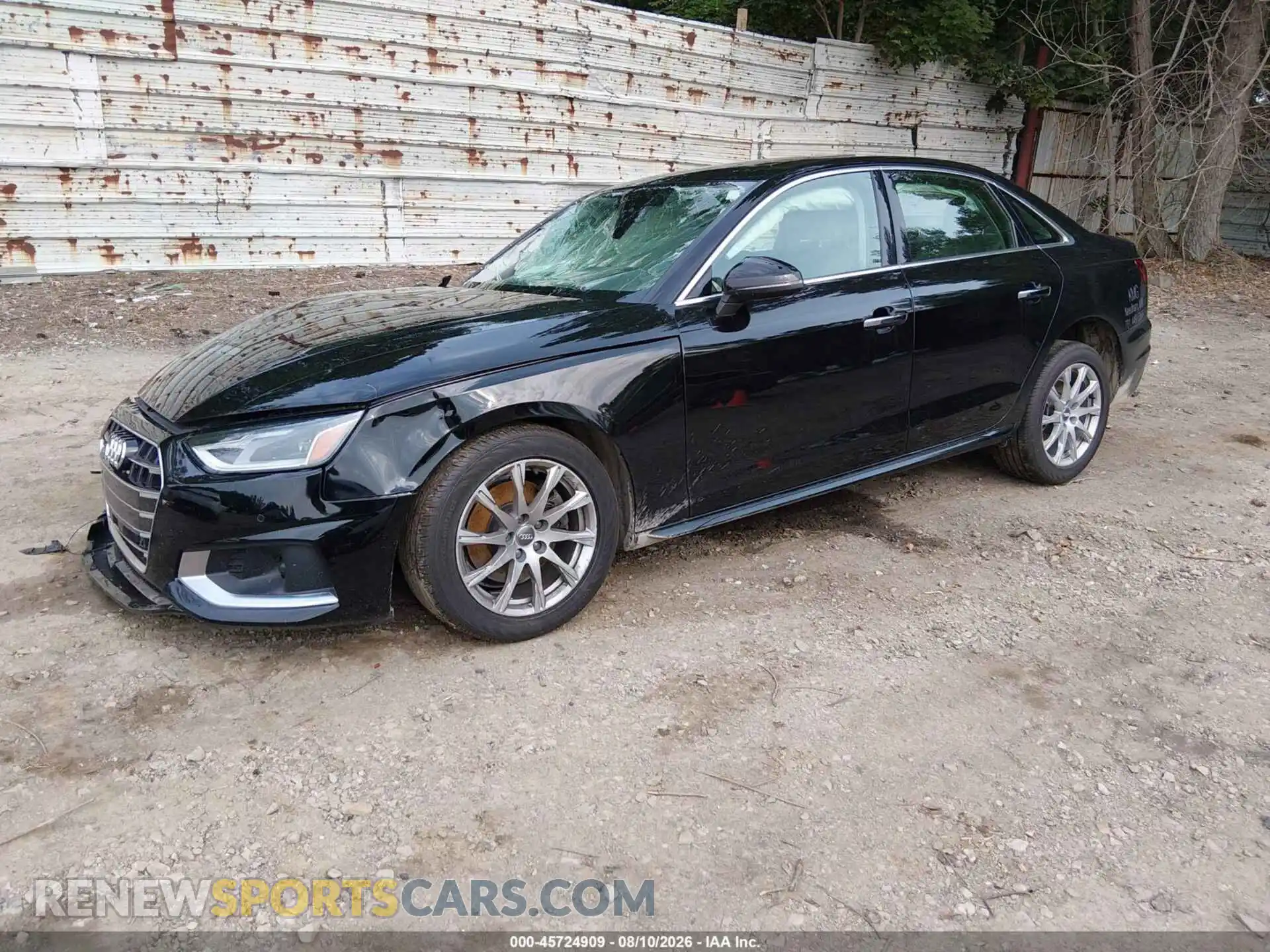 2 Photograph of a damaged car WAUABAF43MA018679 AUDI A4 2021