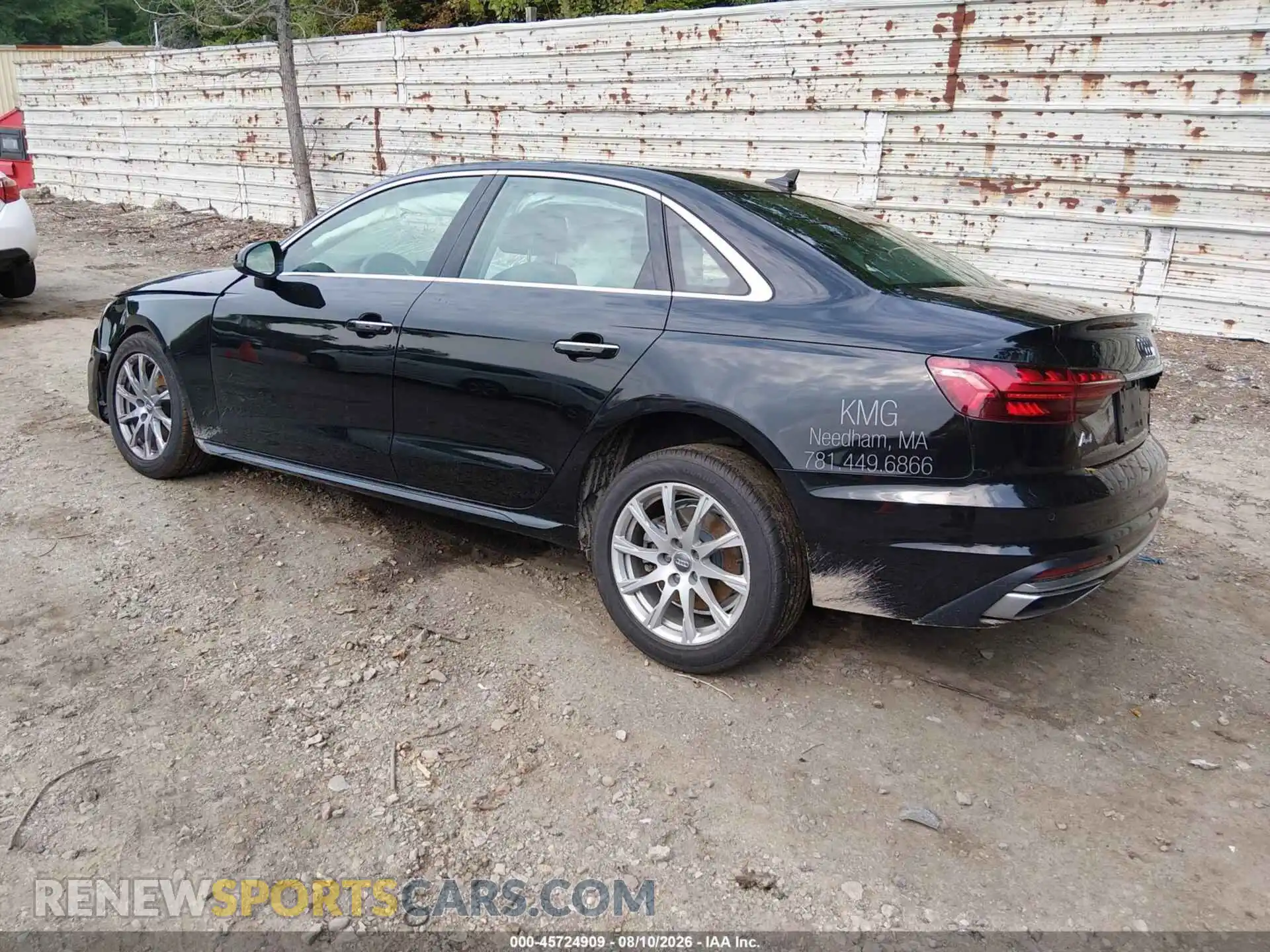 3 Photograph of a damaged car WAUABAF43MA018679 AUDI A4 2021