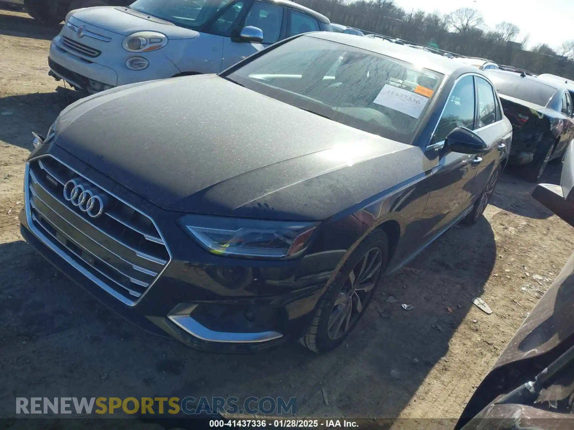 2 Photograph of a damaged car WAUABAF43MA034946 AUDI A4 2021
