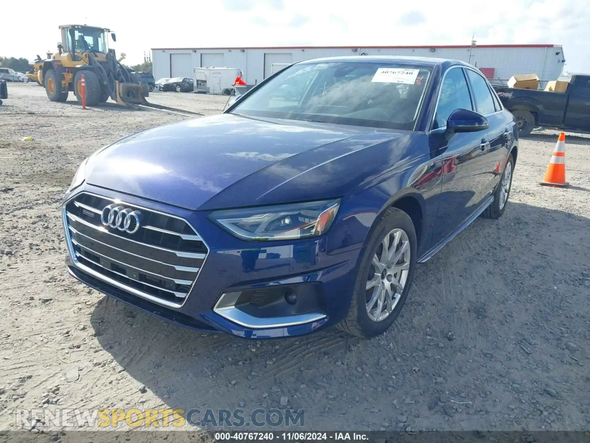 2 Photograph of a damaged car WAUABAF43MA072595 AUDI A4 2021