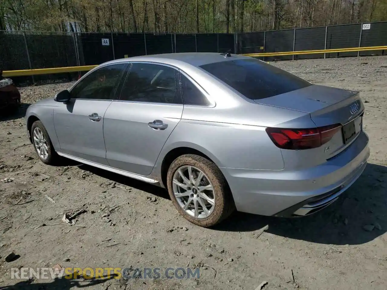 2 Photograph of a damaged car WAUABAF43MA073939 AUDI A4 2021