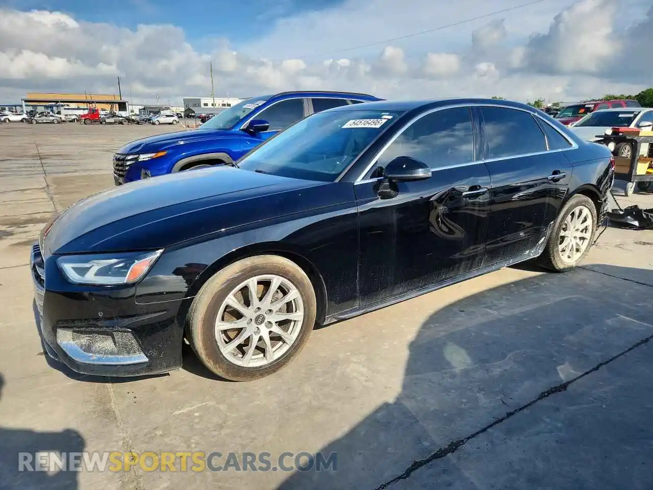 1 Photograph of a damaged car WAUABAF43MA087291 AUDI A4 2021