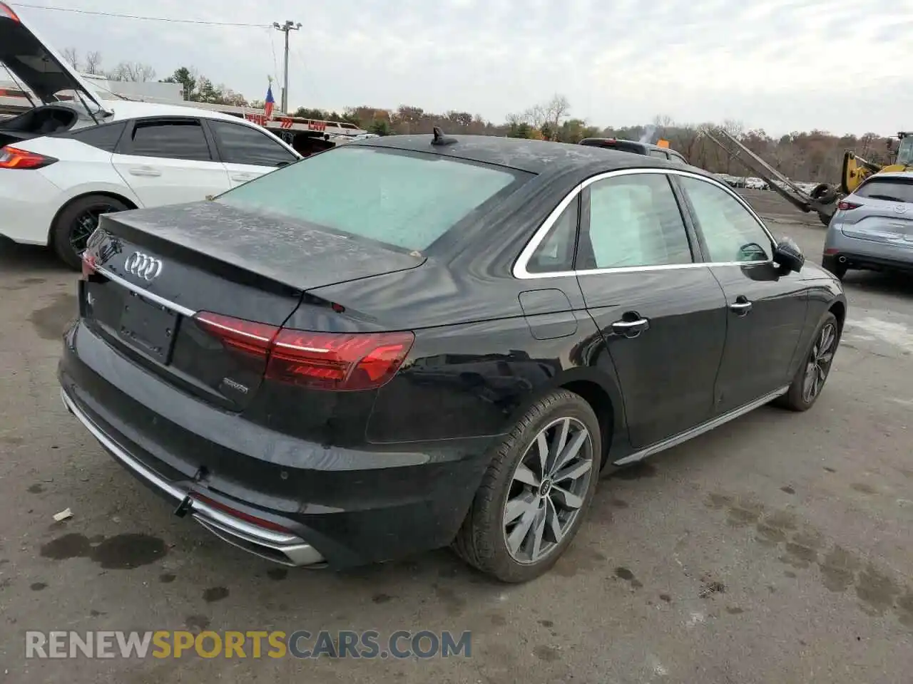 3 Photograph of a damaged car WAUABAF44MN013466 AUDI A4 2021
