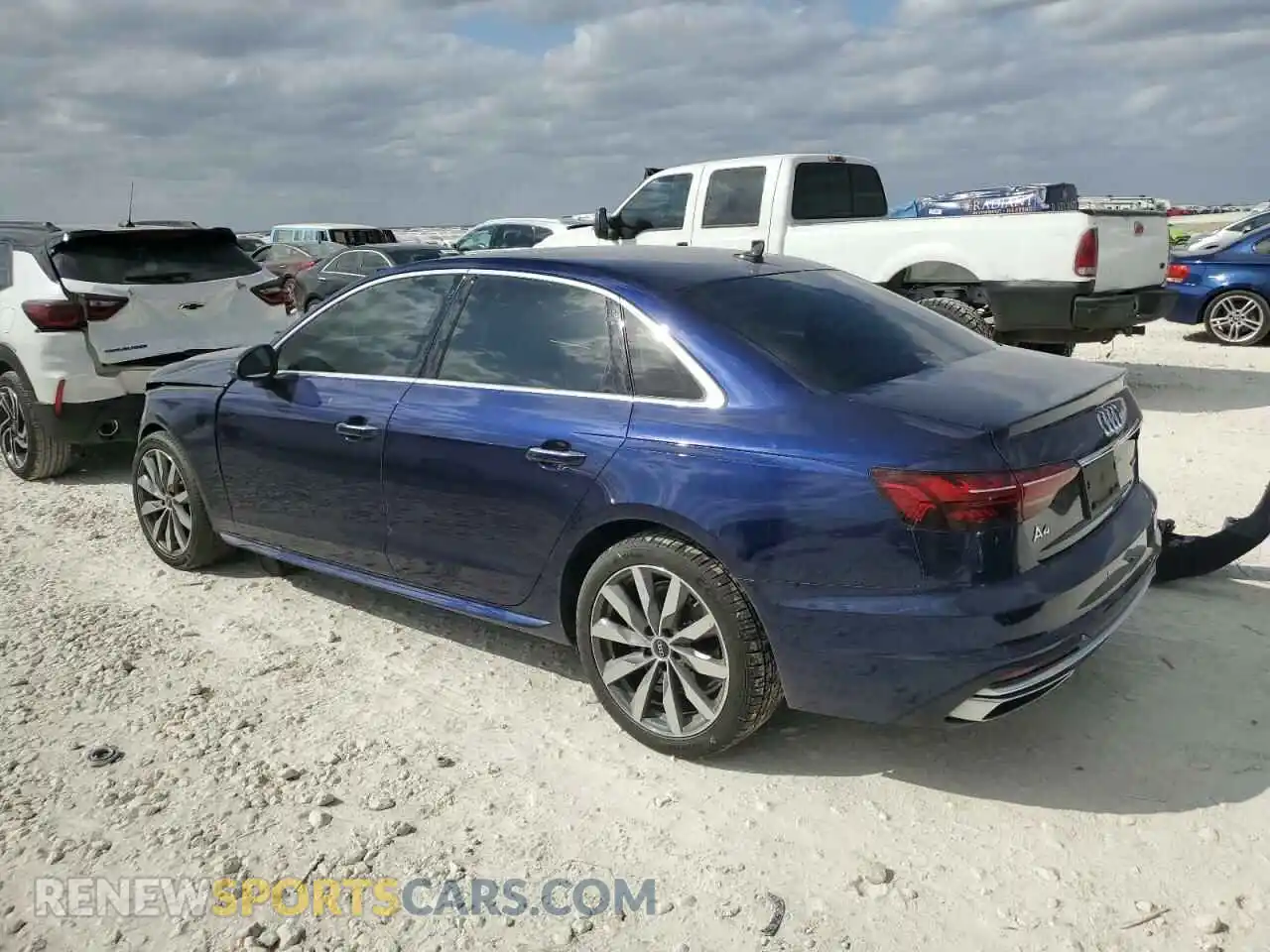 2 Photograph of a damaged car WAUABAF45MA059850 AUDI A4 2021