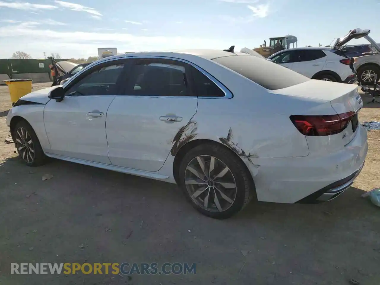 2 Photograph of a damaged car WAUABAF45MA066409 AUDI A4 2021