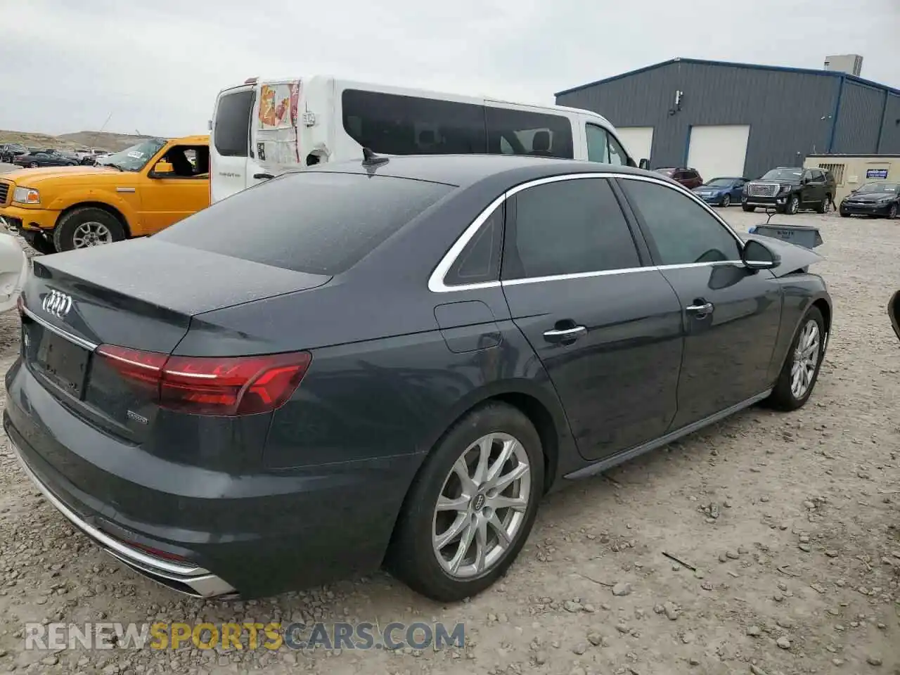 3 Photograph of a damaged car WAUABAF45MN001178 AUDI A4 2021