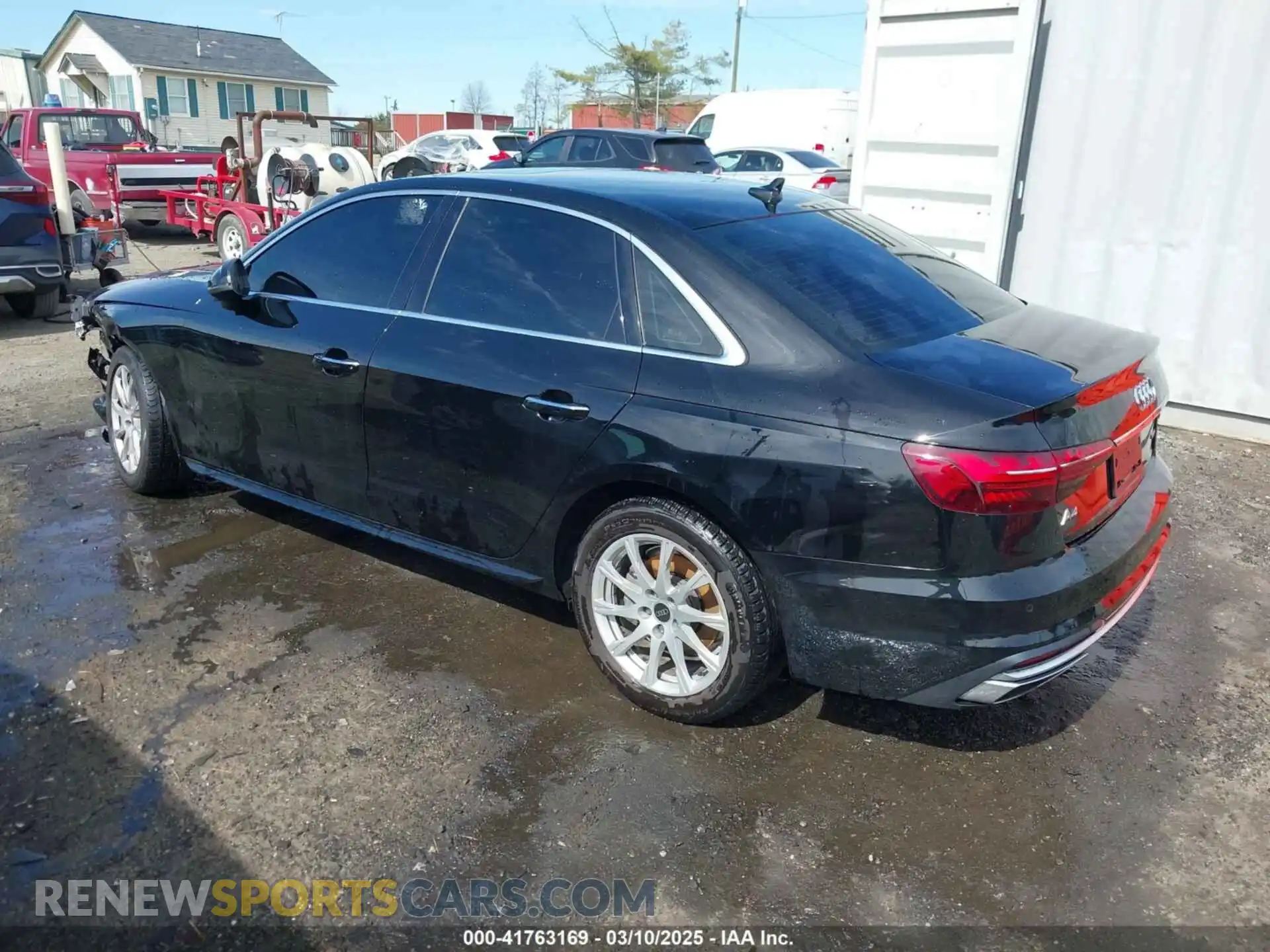 3 Photograph of a damaged car WAUABAF47MA039793 AUDI A4 2021