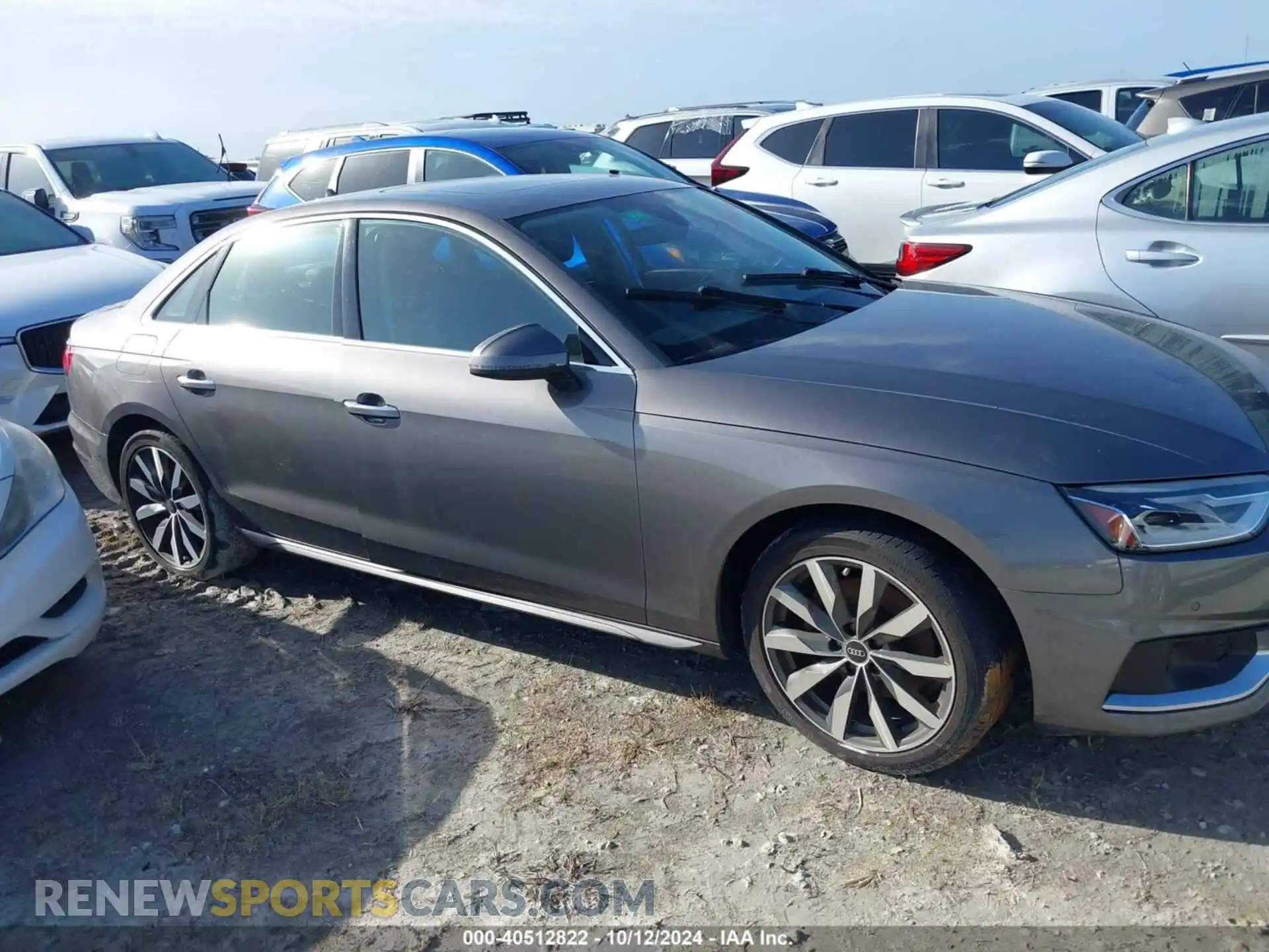 1 Photograph of a damaged car WAUABAF47MA051426 AUDI A4 2021