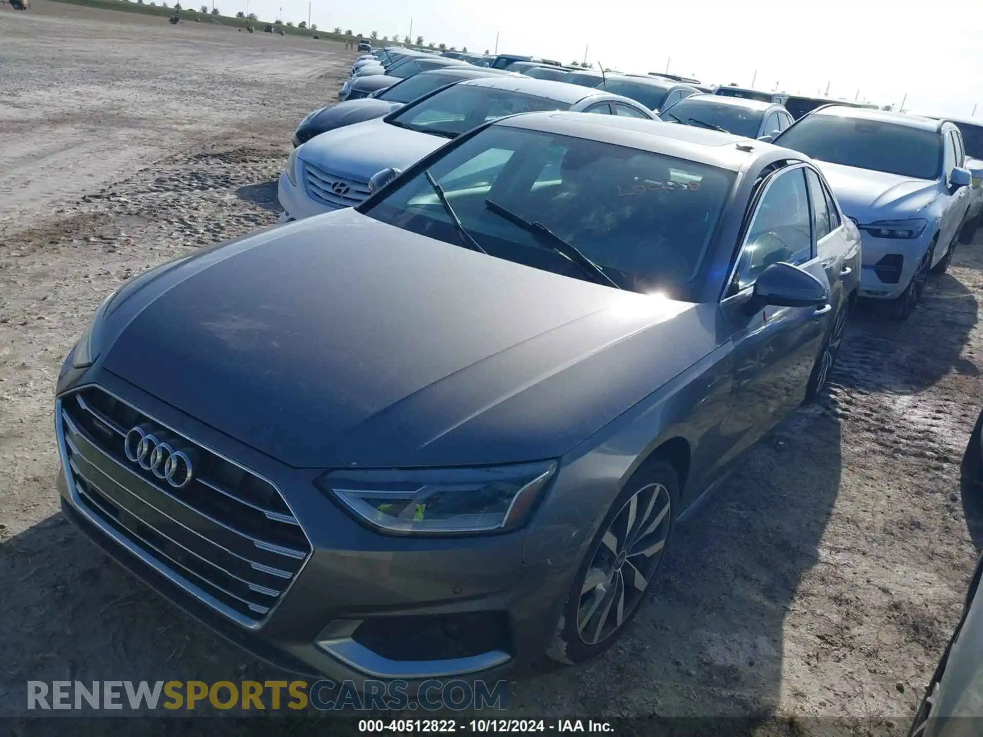 2 Photograph of a damaged car WAUABAF47MA051426 AUDI A4 2021