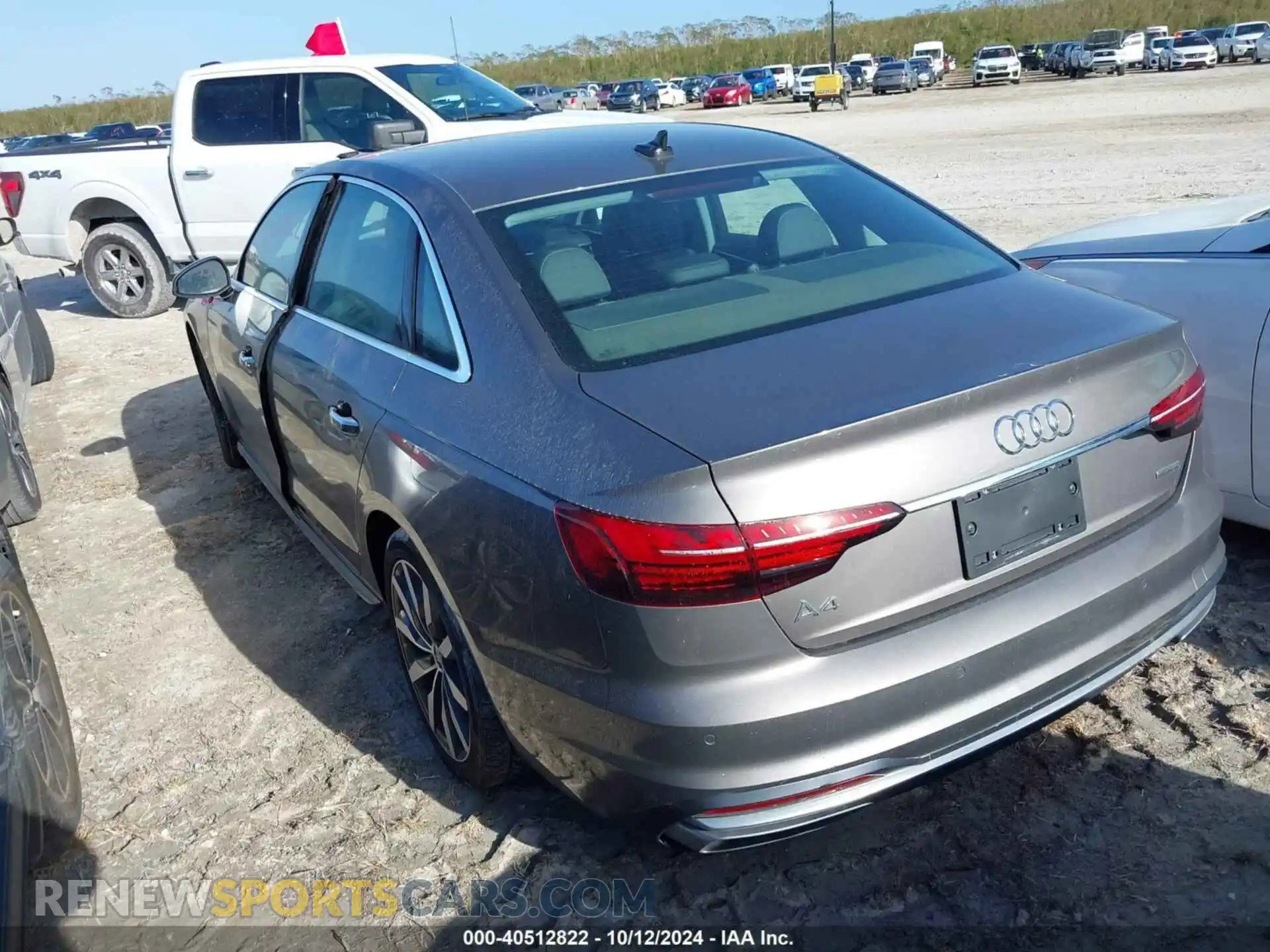 3 Photograph of a damaged car WAUABAF47MA051426 AUDI A4 2021