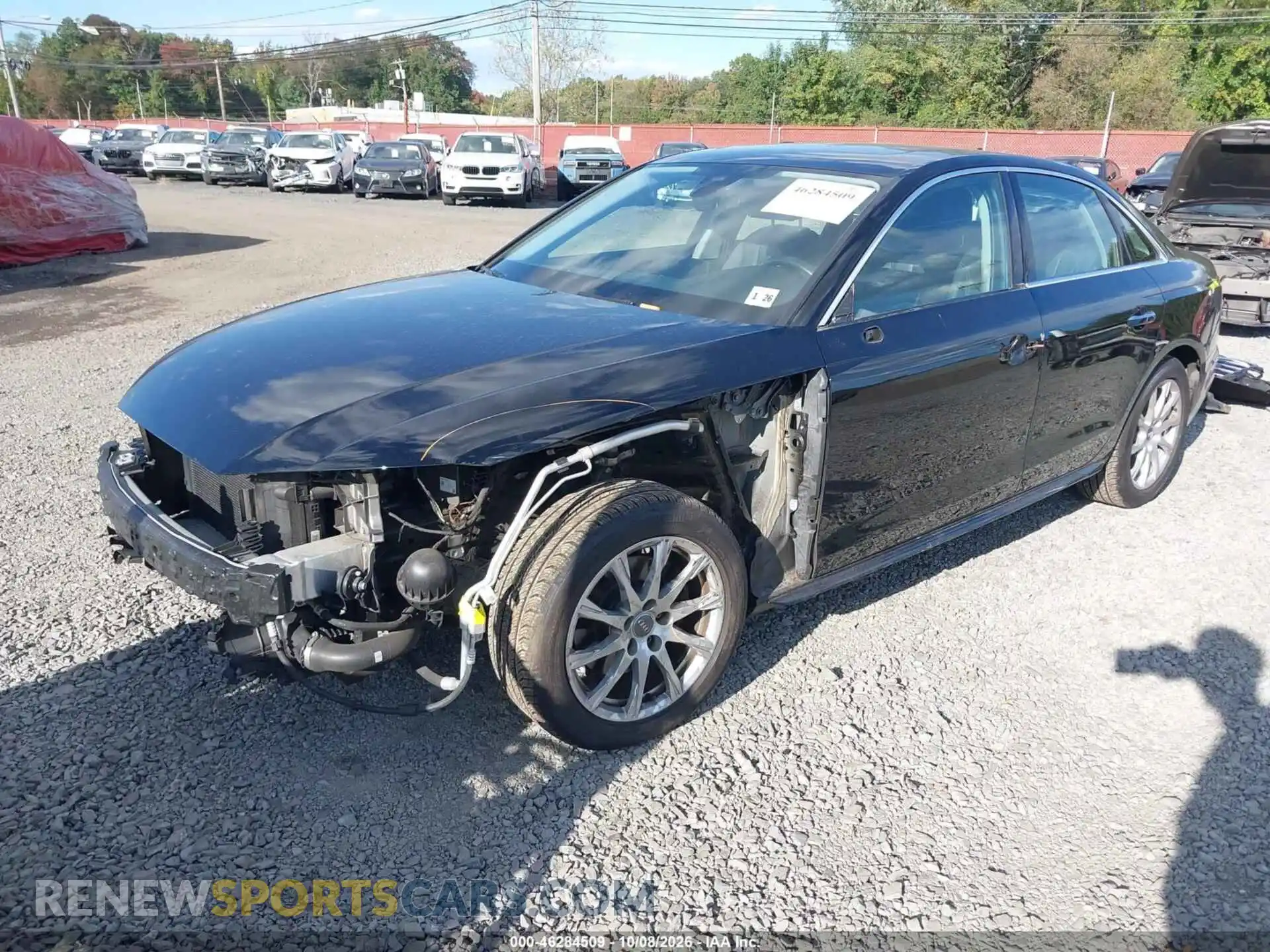 2 Фотография поврежденного автомобиля WAUABAF48MA026566 AUDI A4 2021