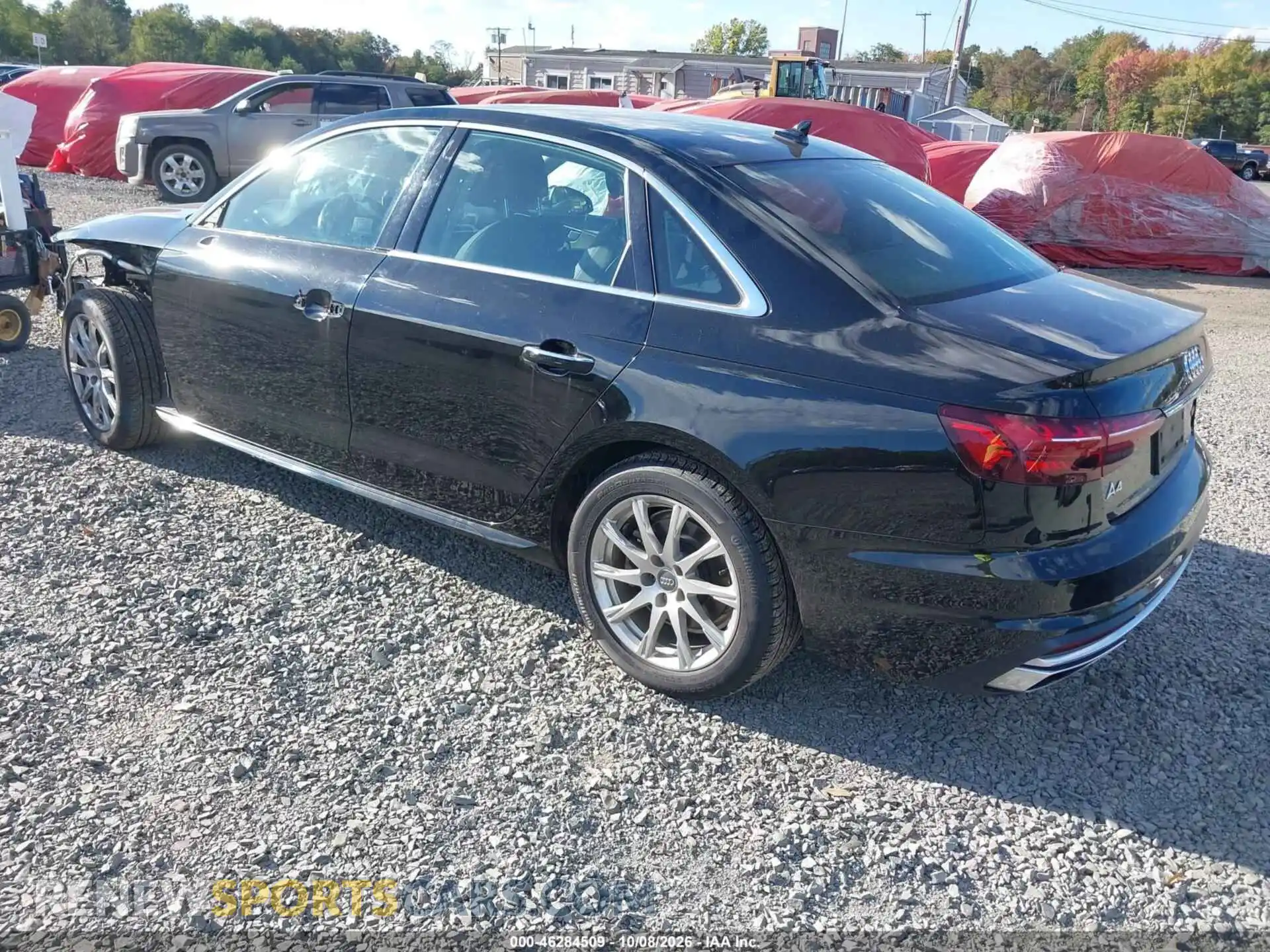 3 Фотография поврежденного автомобиля WAUABAF48MA026566 AUDI A4 2021