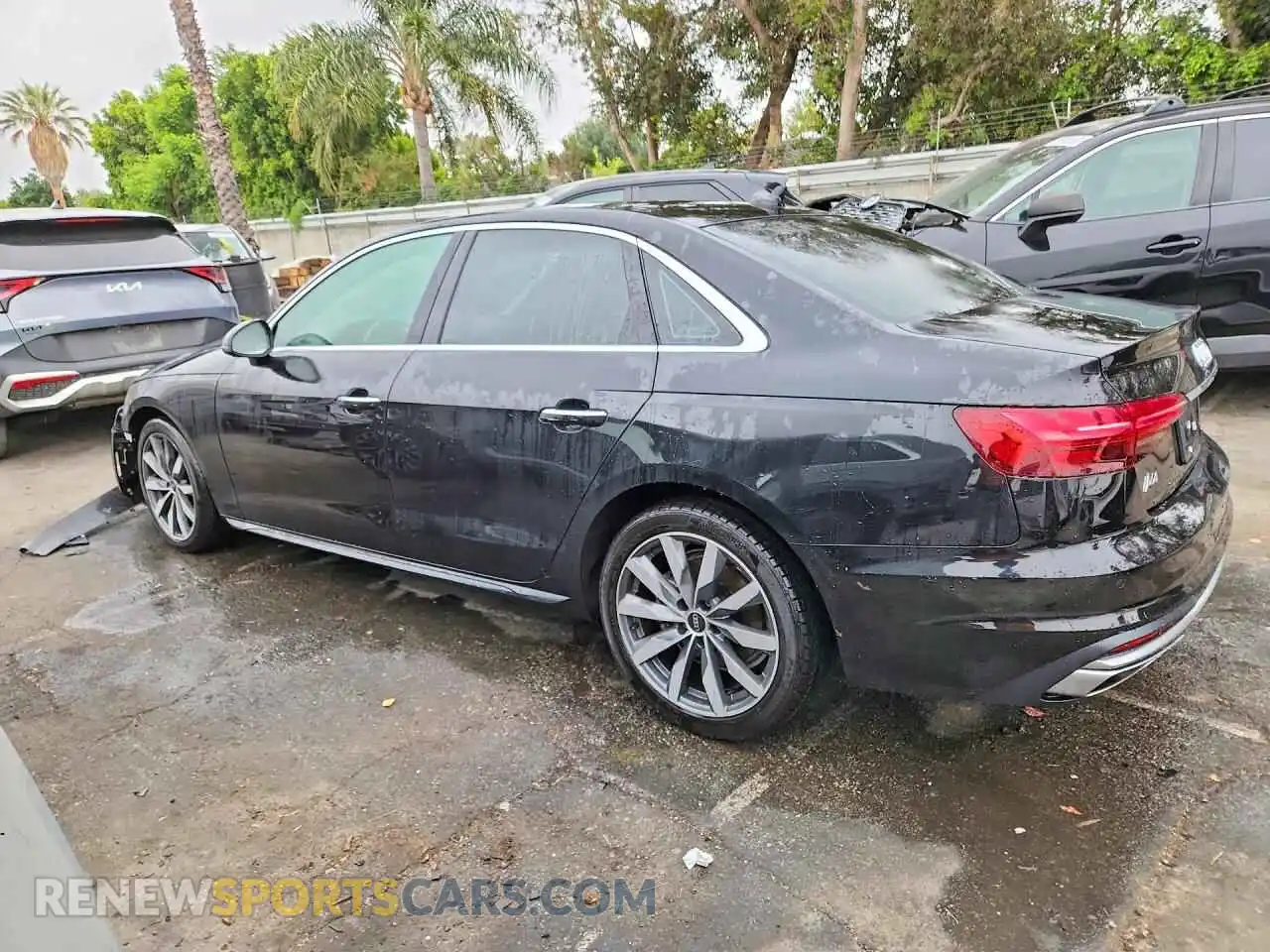 2 Фотография поврежденного автомобиля WAUABAF48MA042685 AUDI A4 2021
