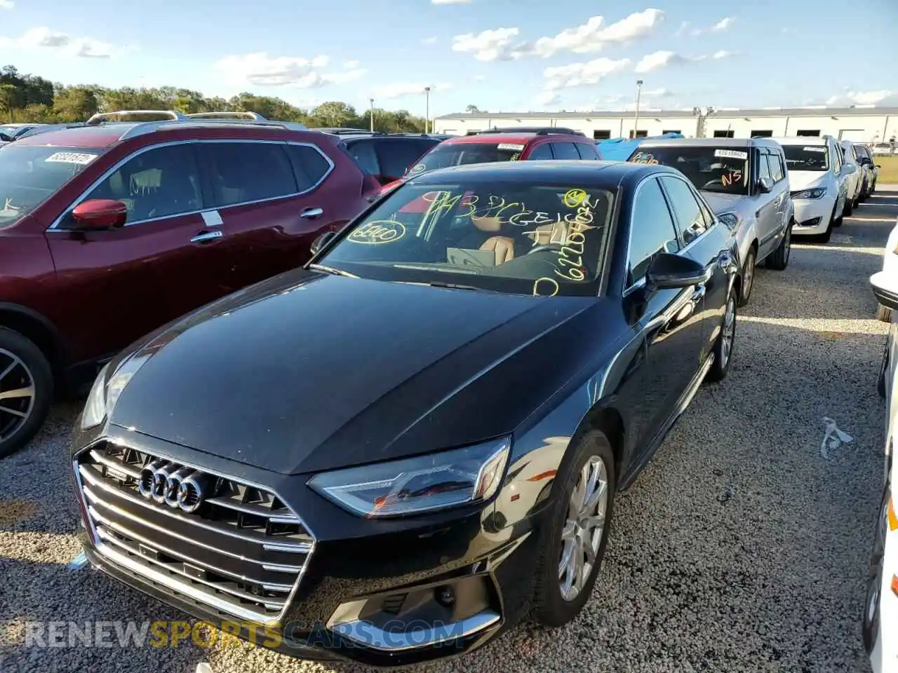 2 Фотография поврежденного автомобиля WAUABAF49MA030190 AUDI A4 2021