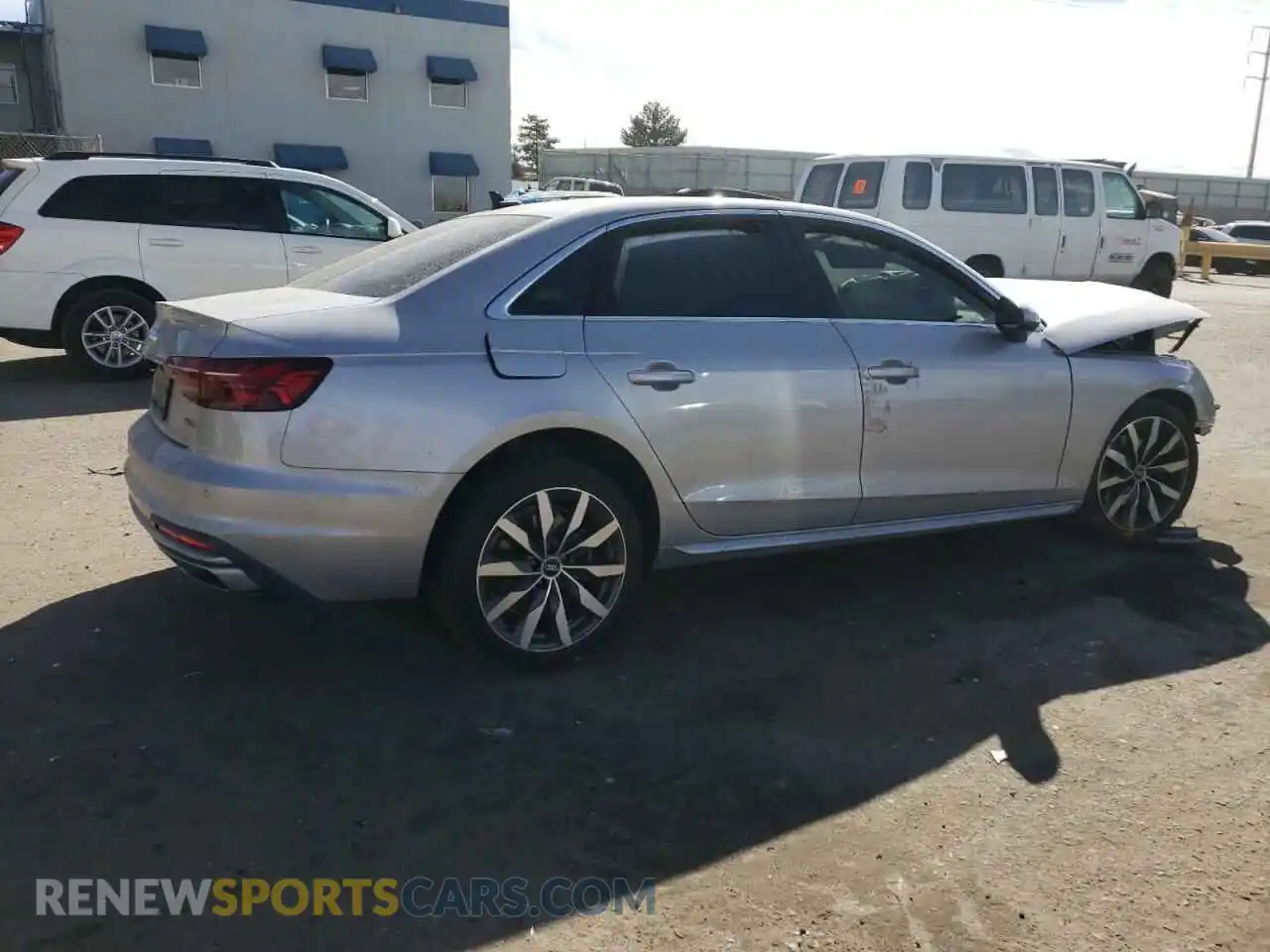 3 Photograph of a damaged car WAUBBAF40MA078083 AUDI A4 2021