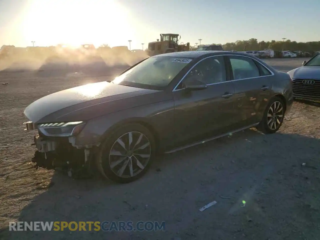 1 Photograph of a damaged car WAUBBAF43MA025085 AUDI A4 2021
