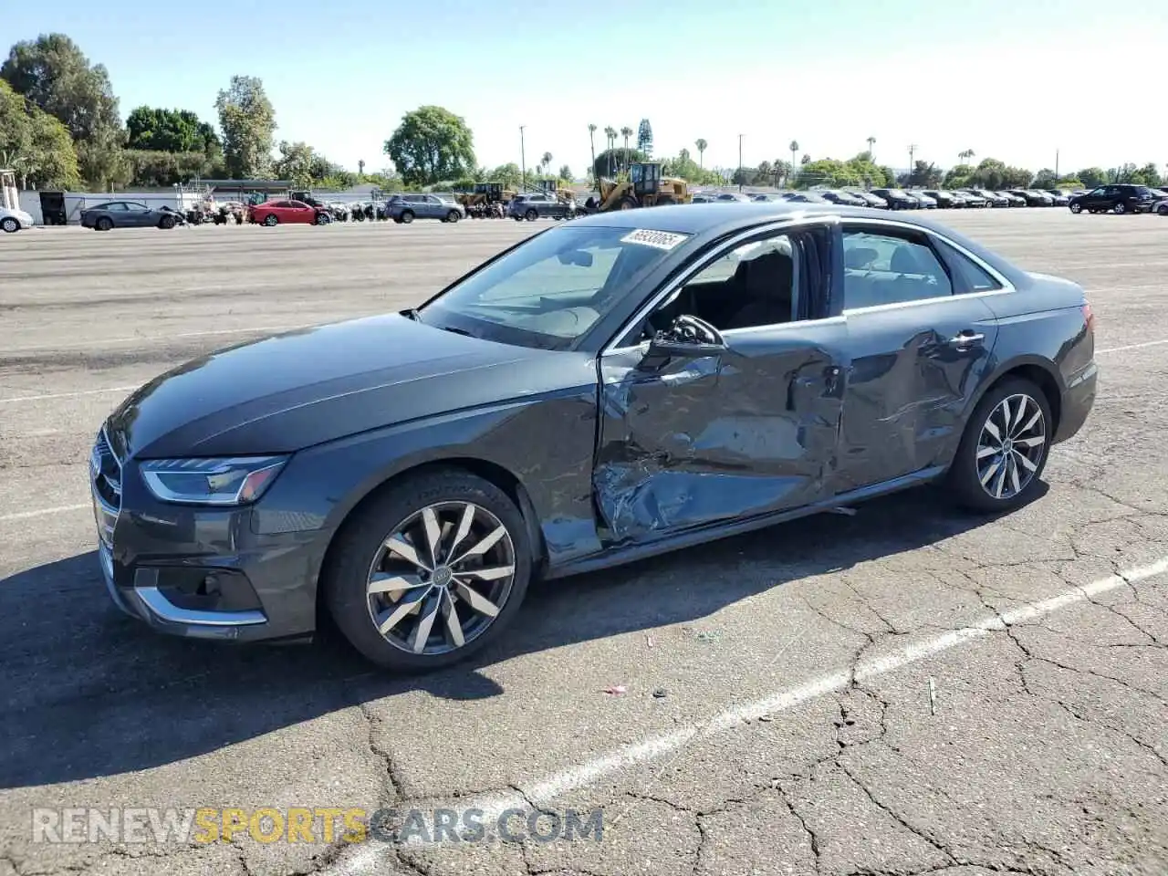 1 fotografías del automóvil dañado WAUBBAF46MA024982 AUDI A4 2021