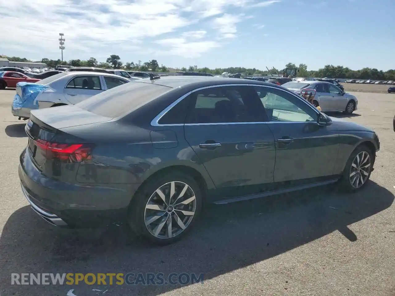 3 Photograph of a damaged car WAUBBAF46MN007995 AUDI A4 2021