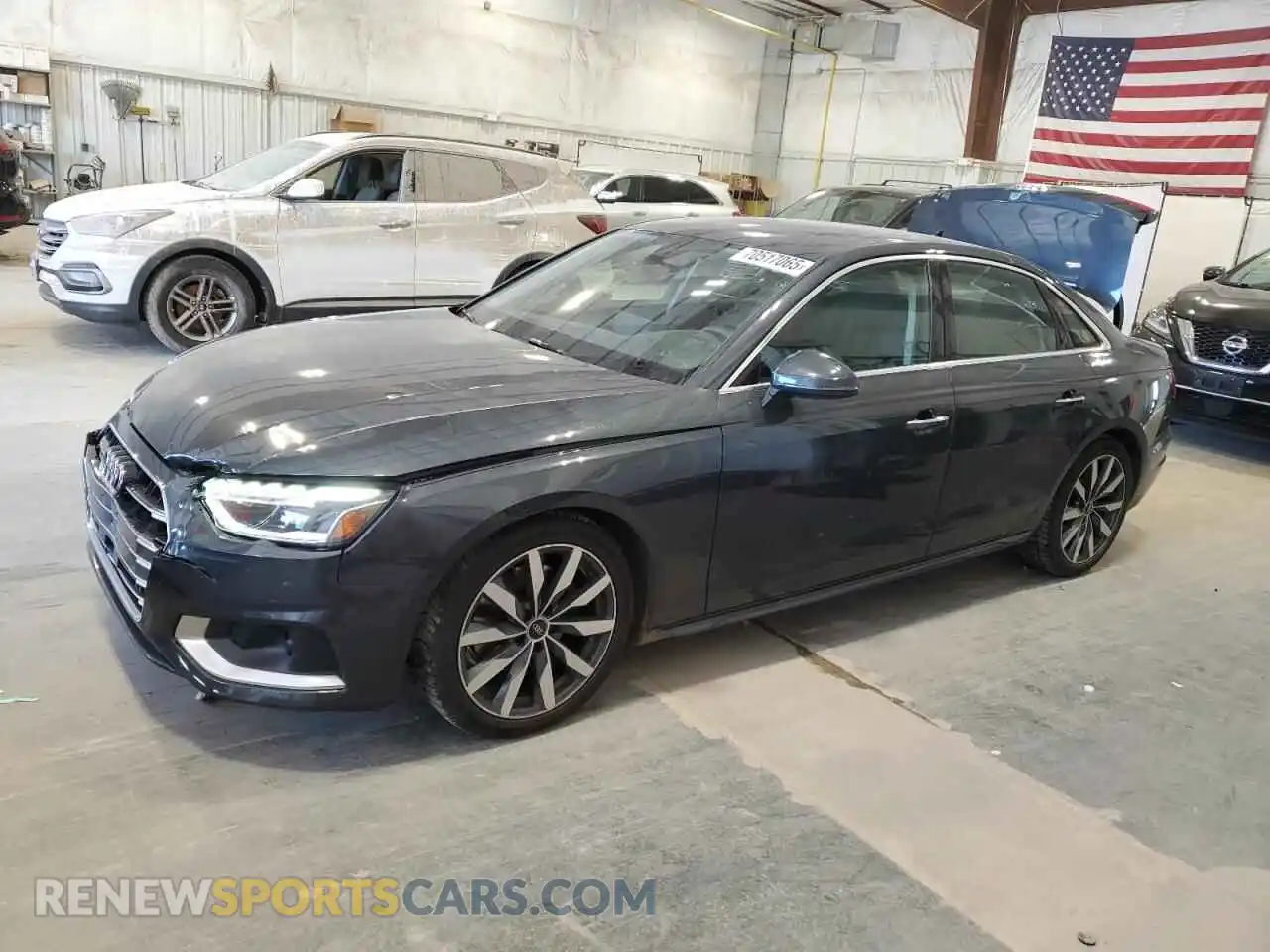 1 Photograph of a damaged car WAUBBAF47MA072264 AUDI A4 2021