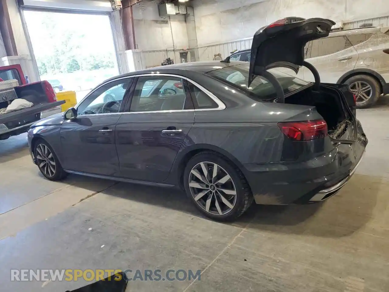 2 Photograph of a damaged car WAUBBAF47MA072264 AUDI A4 2021