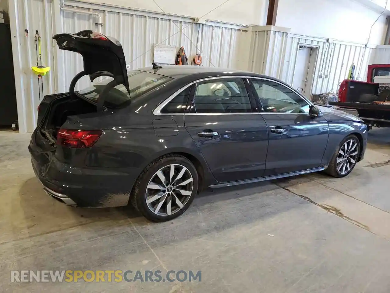 3 Photograph of a damaged car WAUBBAF47MA072264 AUDI A4 2021