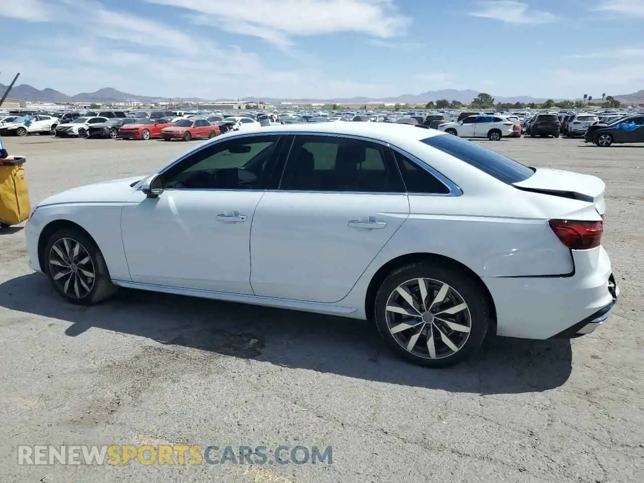 2 Photograph of a damaged car WAUBBAF49MA023681 AUDI A4 2021